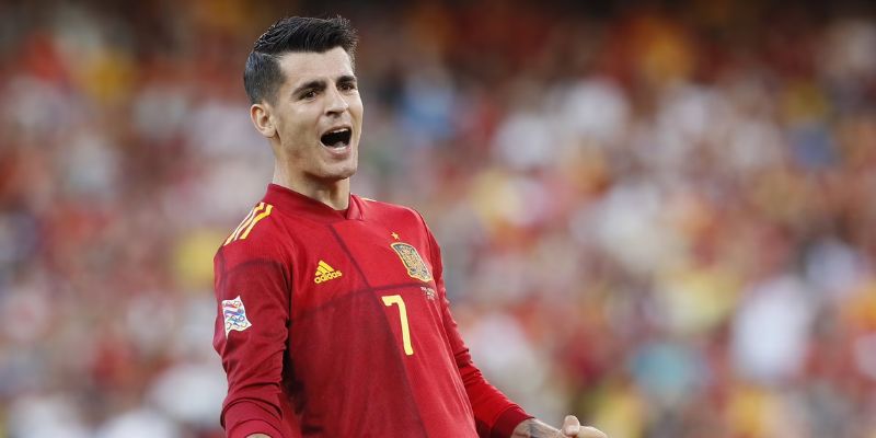 Tiền đạo Alvaro Morata