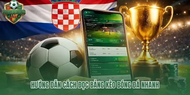 Cách đọc kèo bóng đá chuẩn từ mức chấp đến xác suất 1x2